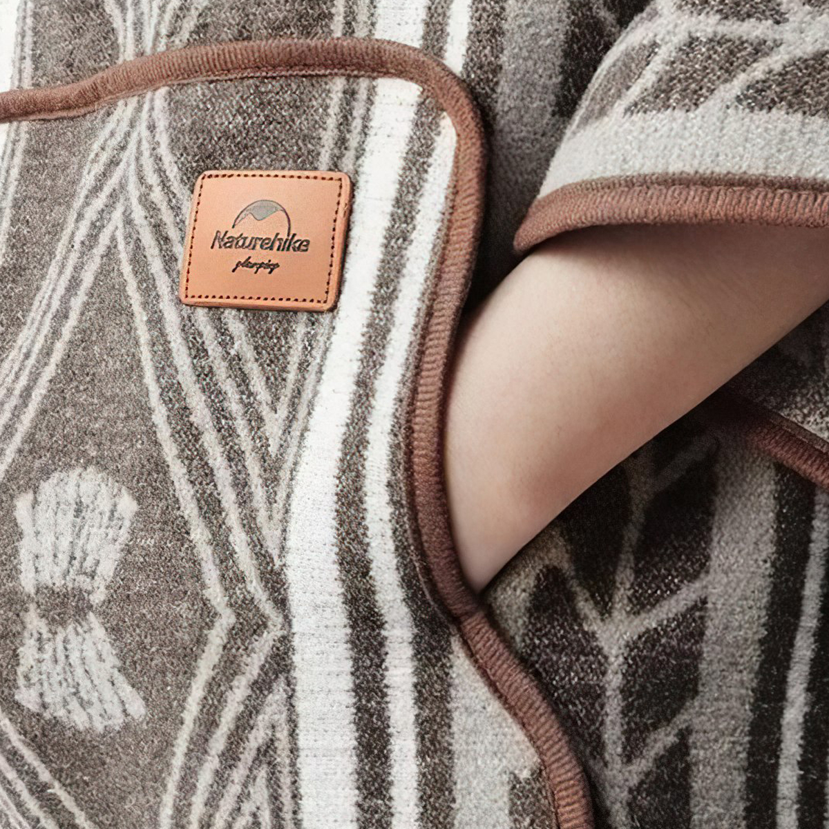 Naturehike NH21PS007 Áo Choàng Len Cắm Trại Đa Năng