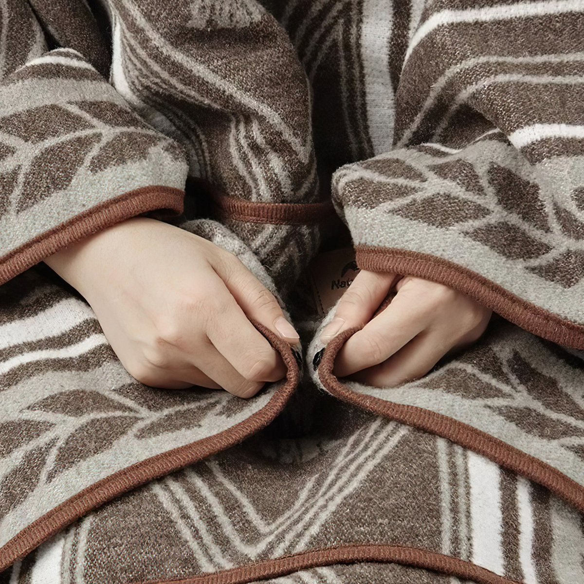 Naturehike NH21PS007 Áo Choàng Len Cắm Trại Đa Năng