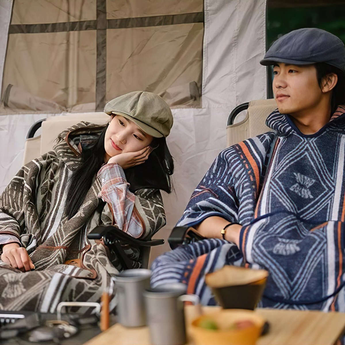 Naturehike NH21PS007 Áo Choàng Len Cắm Trại Đa Năng