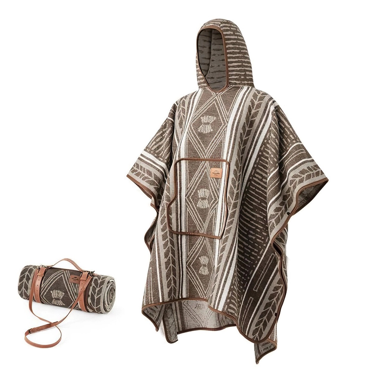 Naturehike NH21PS007 Áo Choàng Len Cắm Trại Đa Năng