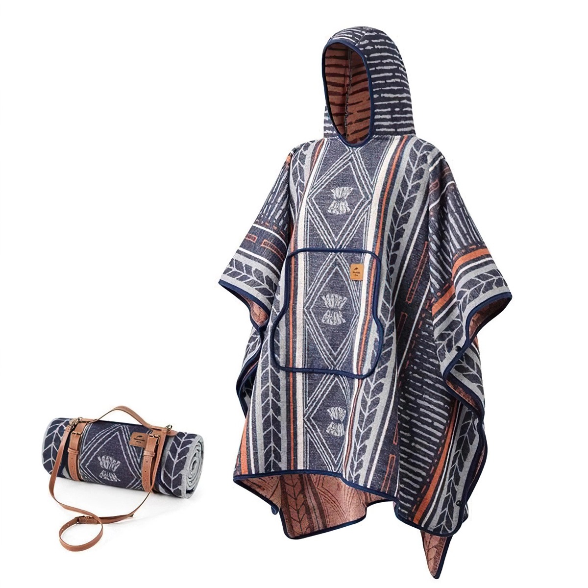 Naturehike NH21PS007 Áo Choàng Len Cắm Trại Đa Năng