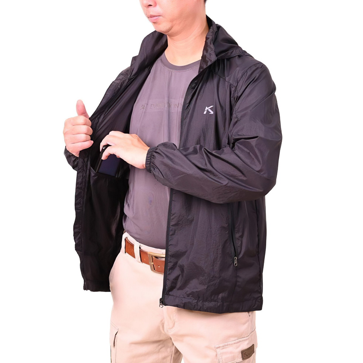 Ktom K139 Áo Gió Du Lịch Mỏng Nhẹ