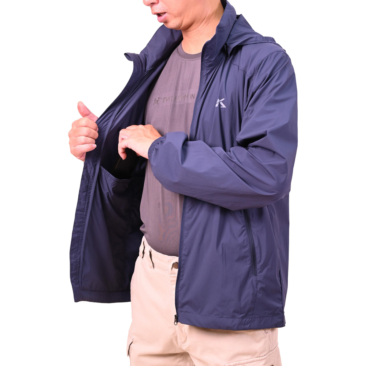 Ktom K139 Áo Gió Du Lịch Mỏng Nhẹ