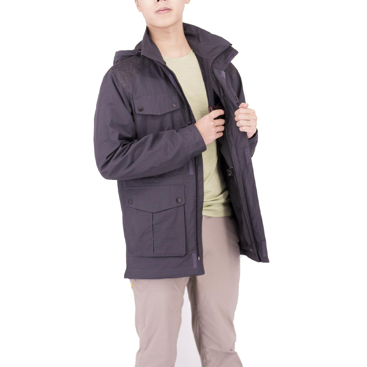 KTOM K101 Áo Gió Du Lịch Parka