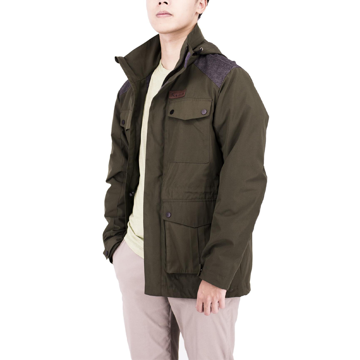 KTOM K101 Áo Gió Du Lịch Parka