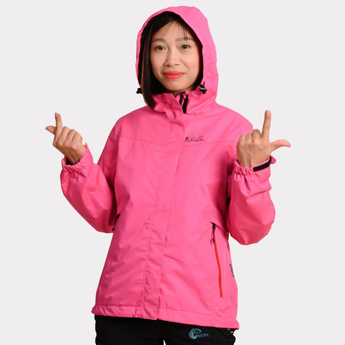 Ktom - K124 Áo Khoác 2 Lớp Chống Nước Nữ