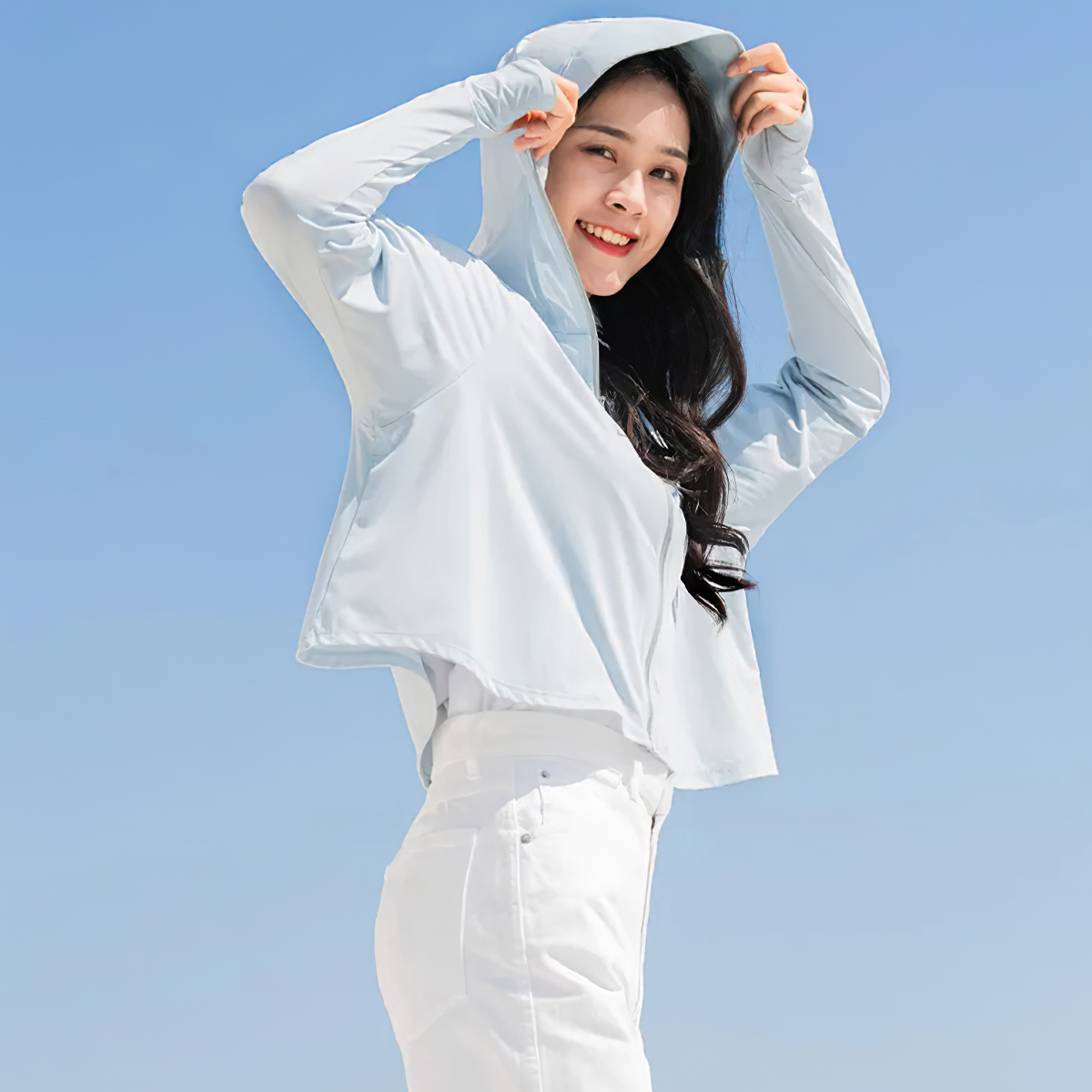 Naturehike NH21FS027 Áo Khoác Croptop Nữ Chống Uv