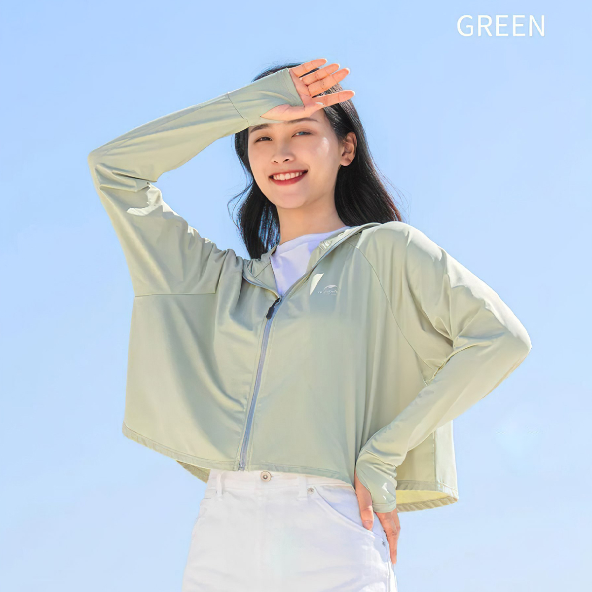 Naturehike NH21FS027 Áo Khoác Croptop Nữ Chống Uv