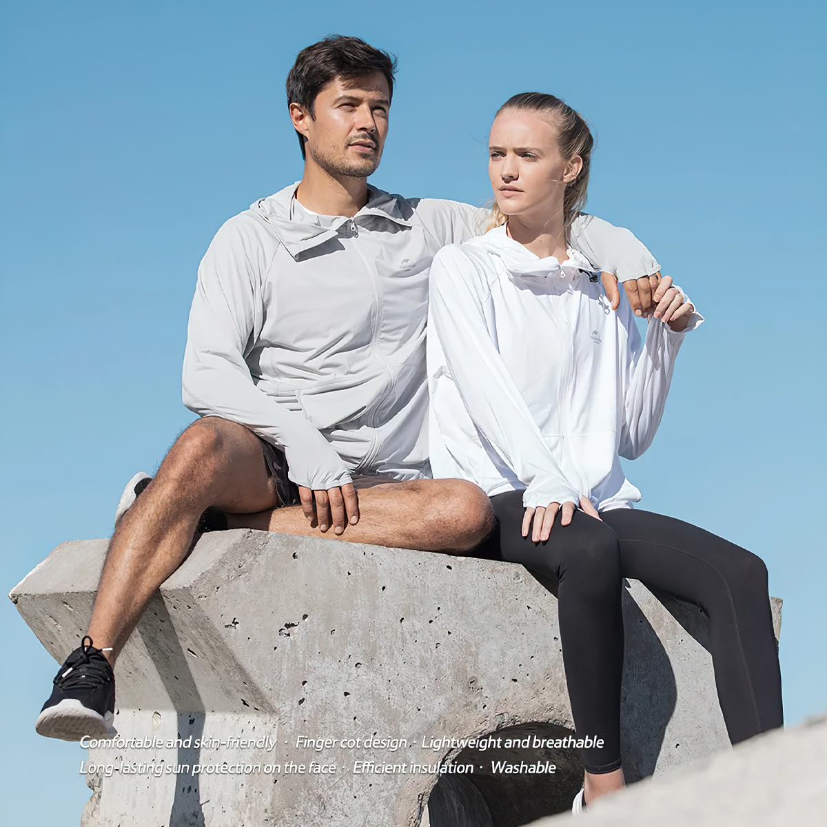 Naturehike NH21FS025 Áo Khoác Dài Tay Chống Tia Uv