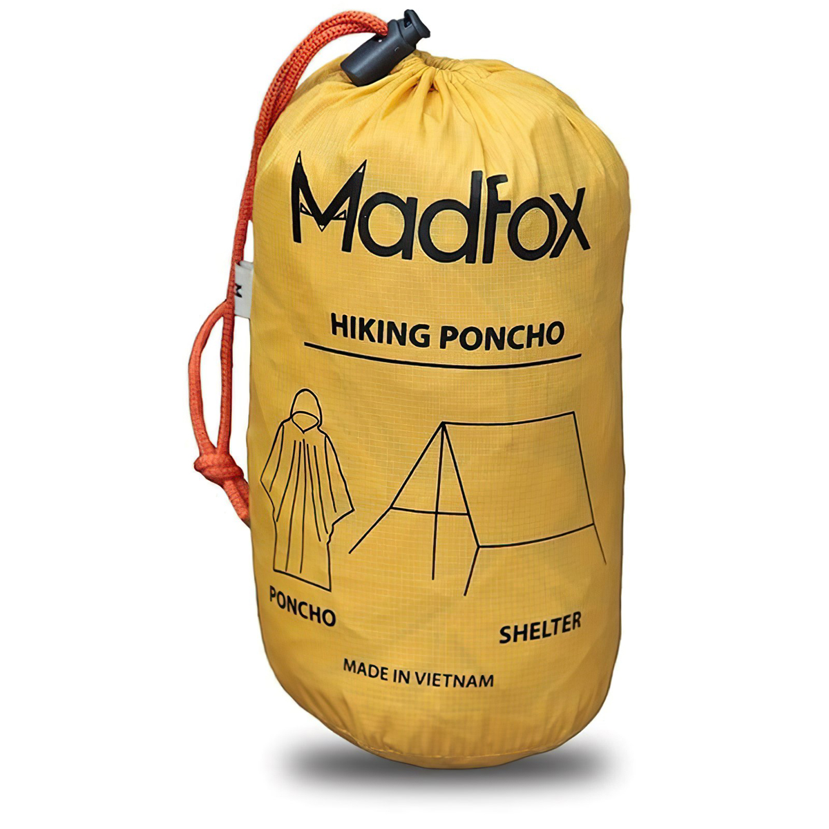 Madfox Áo Mưa Dã Ngoại Đa Năng Madfox Hiking Poncho