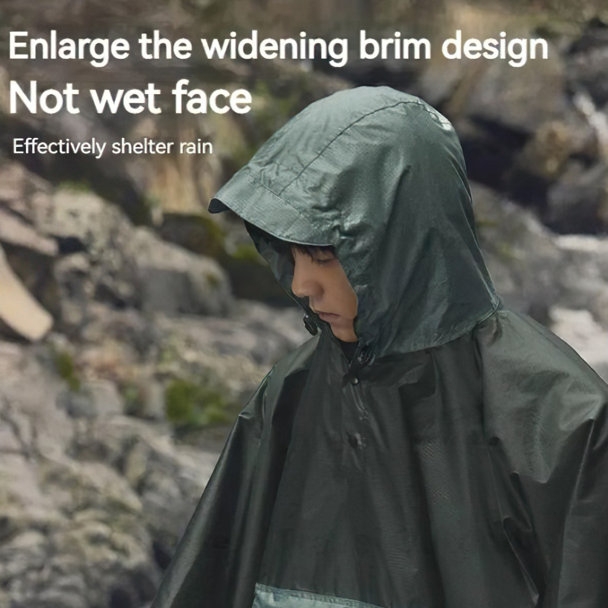 Naturehike CNH23RG001 Áo Mưa Cắm Trại Gọn Nhẹ Poncho