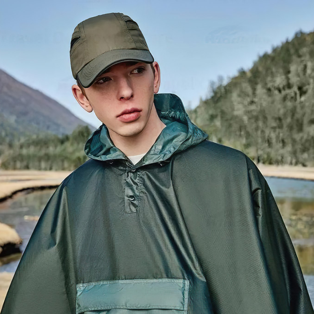 Naturehike CNH23RG001 Áo Mưa Cắm Trại Gọn Nhẹ Poncho