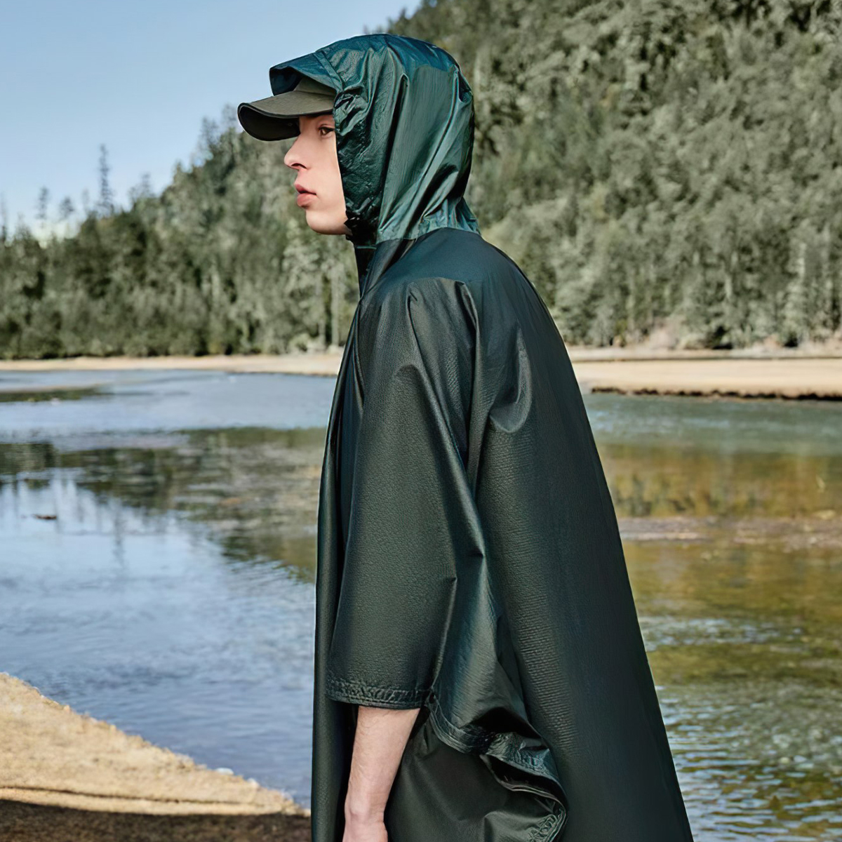 Naturehike CNH23RG001 Áo Mưa Cắm Trại Gọn Nhẹ Poncho