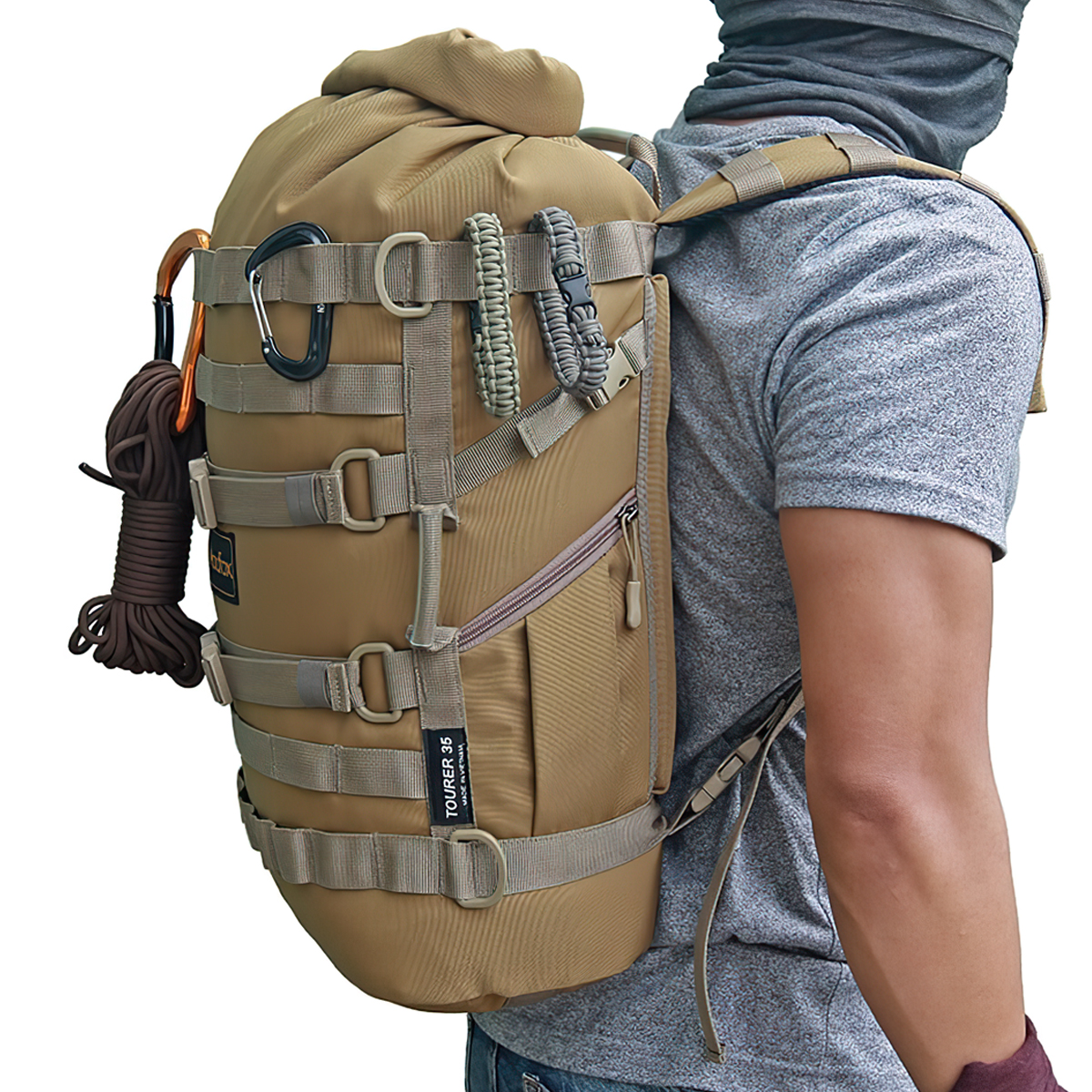 Ba Lô Du Lịch Biker Đa Năng Madfox Tourer 35