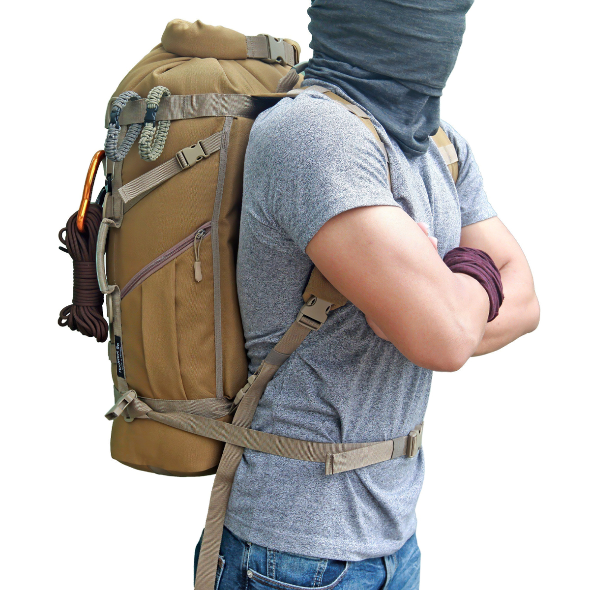 Ba Lô Du Lịch Biker Đa Năng Madfox Tourer 50