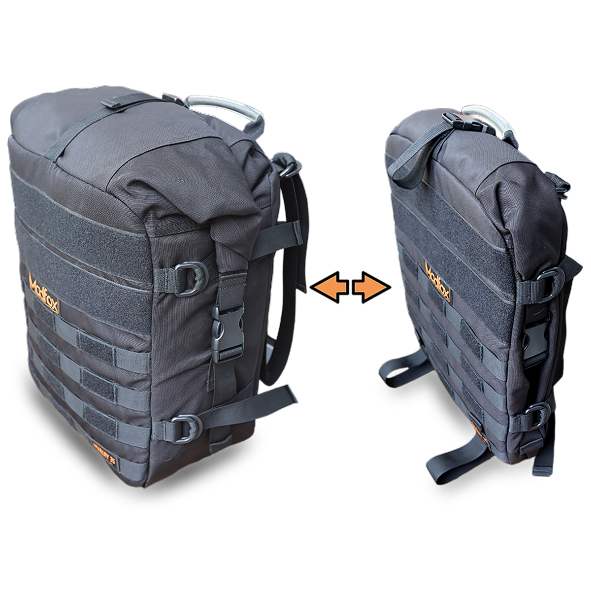 Ba Lô Gác Xe Đa Năng Di Lịch Madfox Cavalry 35