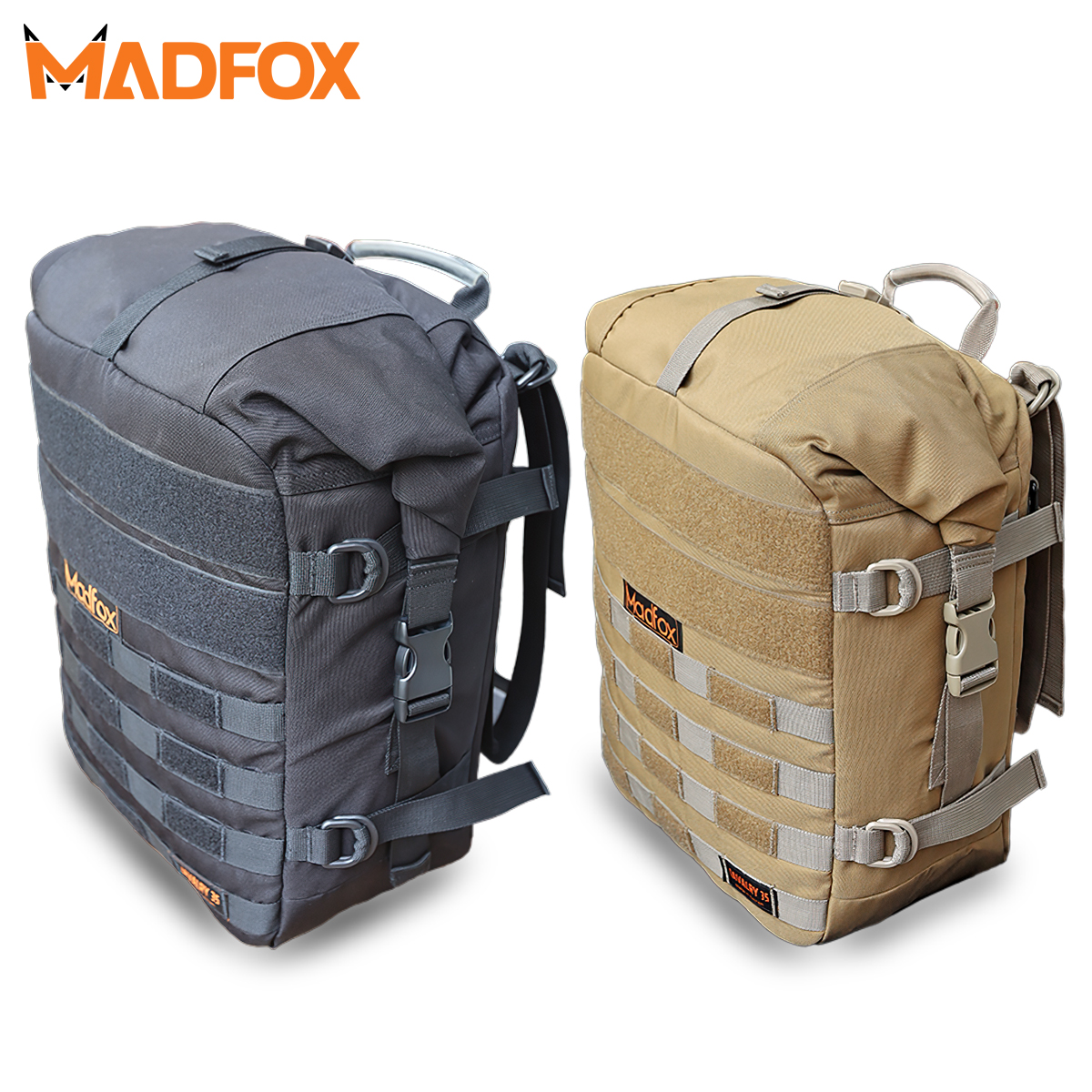 Ba Lô Gác Xe Đa Năng Di Lịch Madfox Cavalry 35
