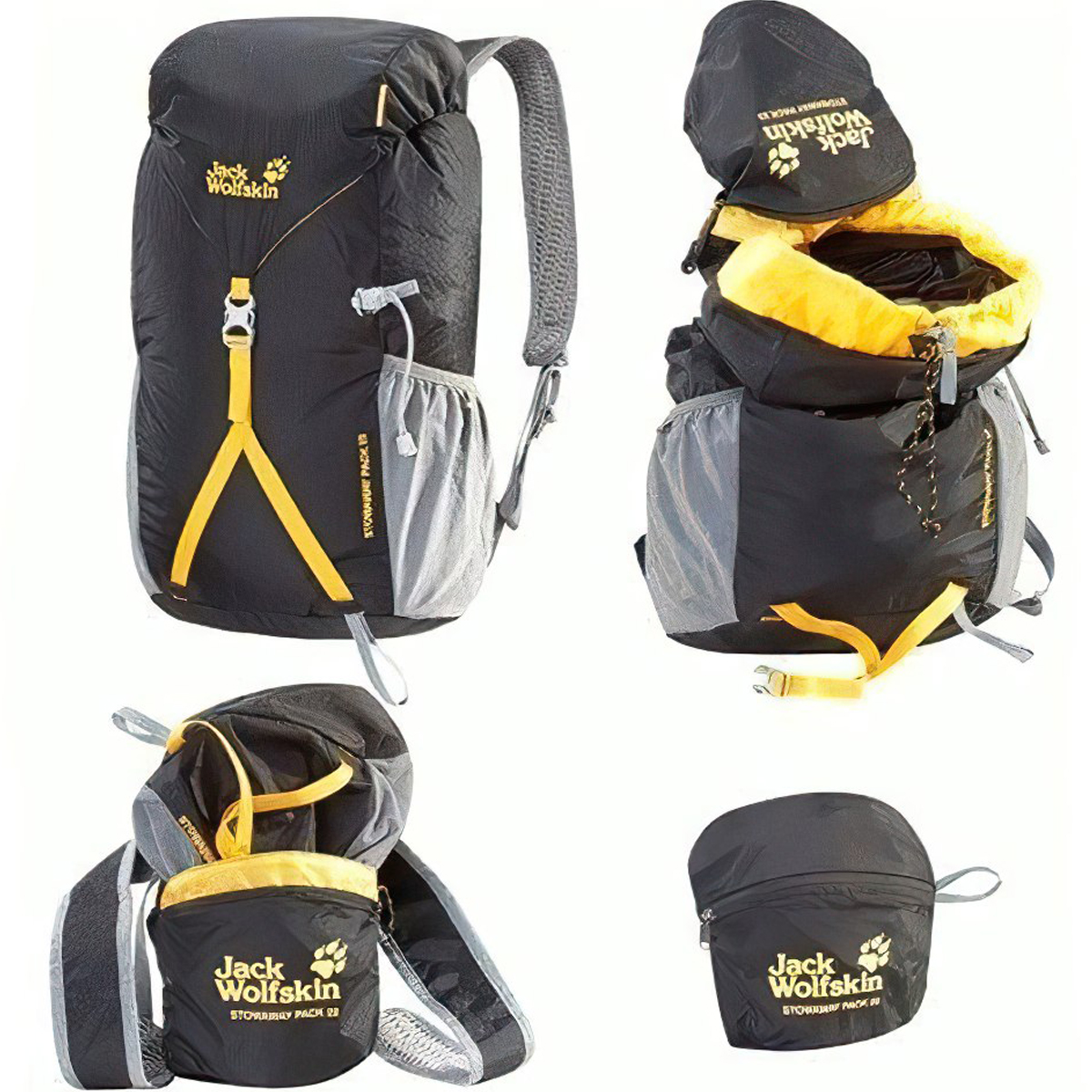 Ba Lô Xếp Gọn Jack Wolfskin Stowaway Pack 22