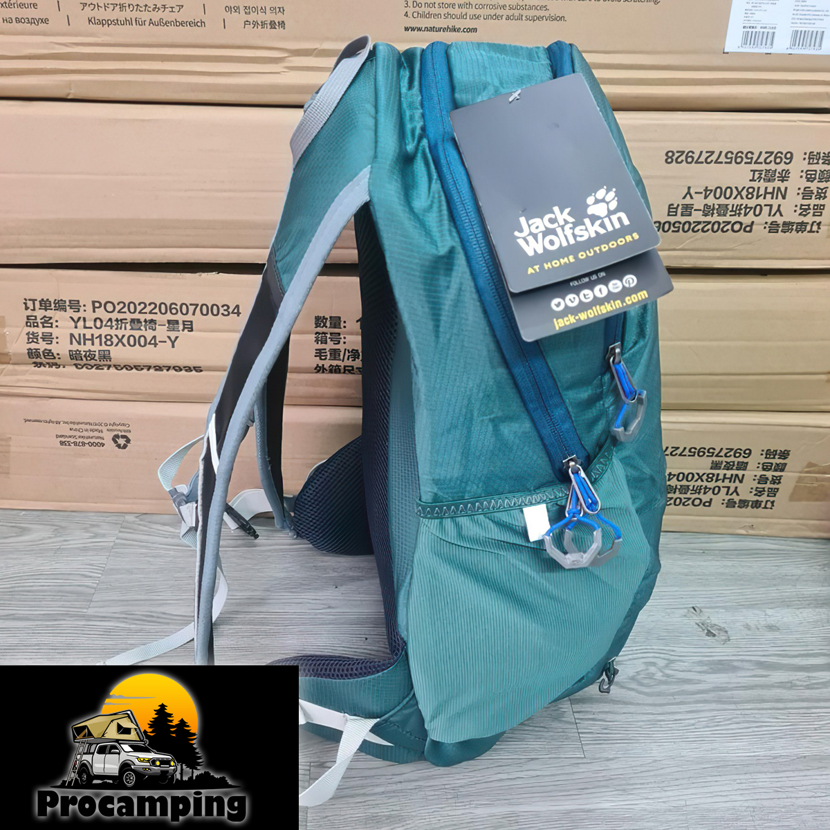 Balo Cắm Trại Leo Núi Jackwolfskin Hamrock 12L