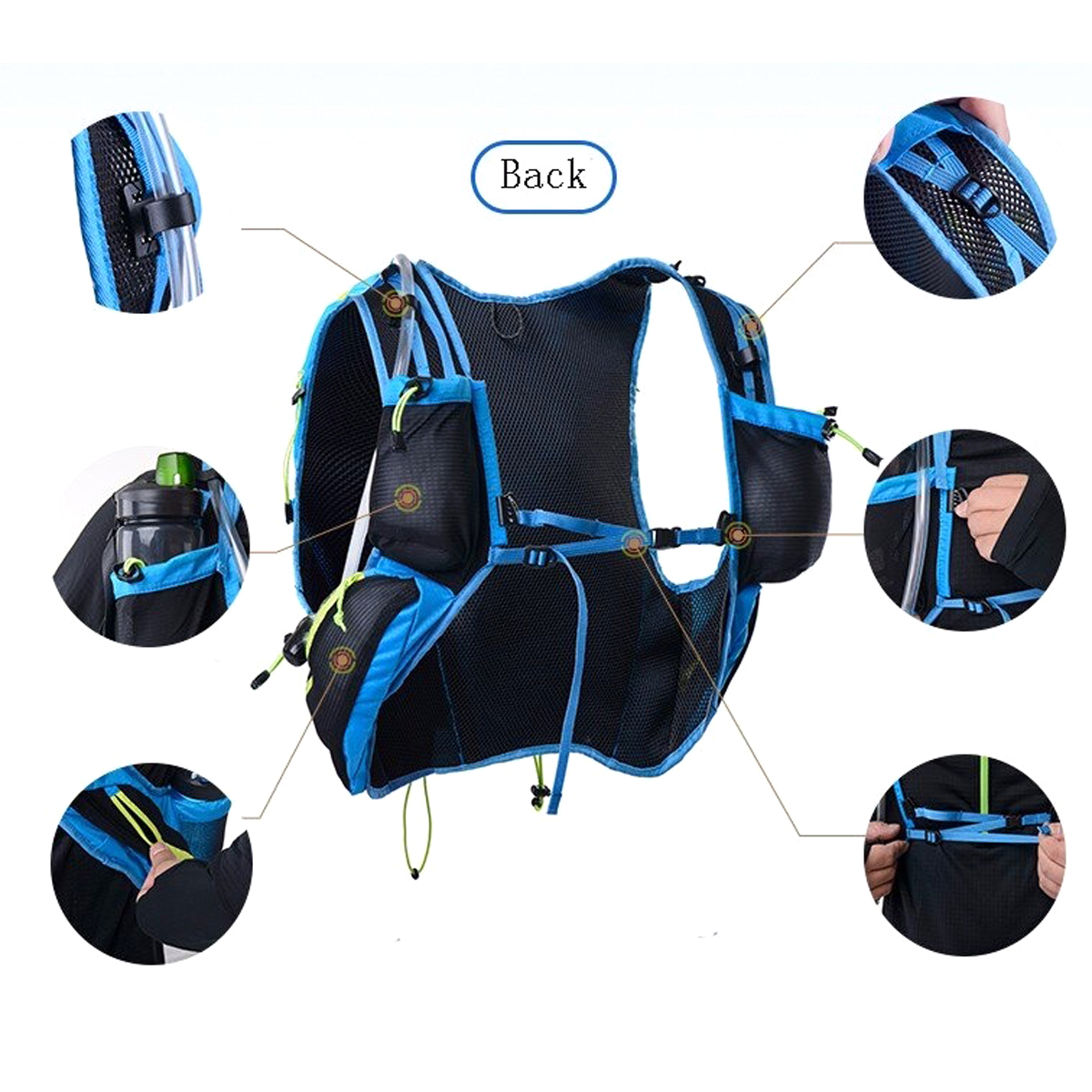 Balo Chạy Bộ - Du Lịch Running Camping 12L