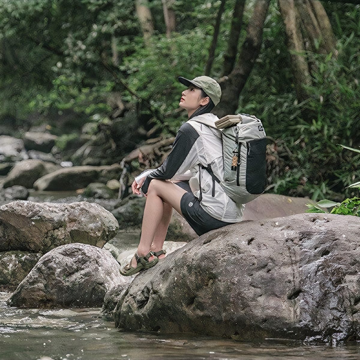 Naturehike NH20BB206 Balo Cắm Trại - Dã Ngoại Cá Nhân