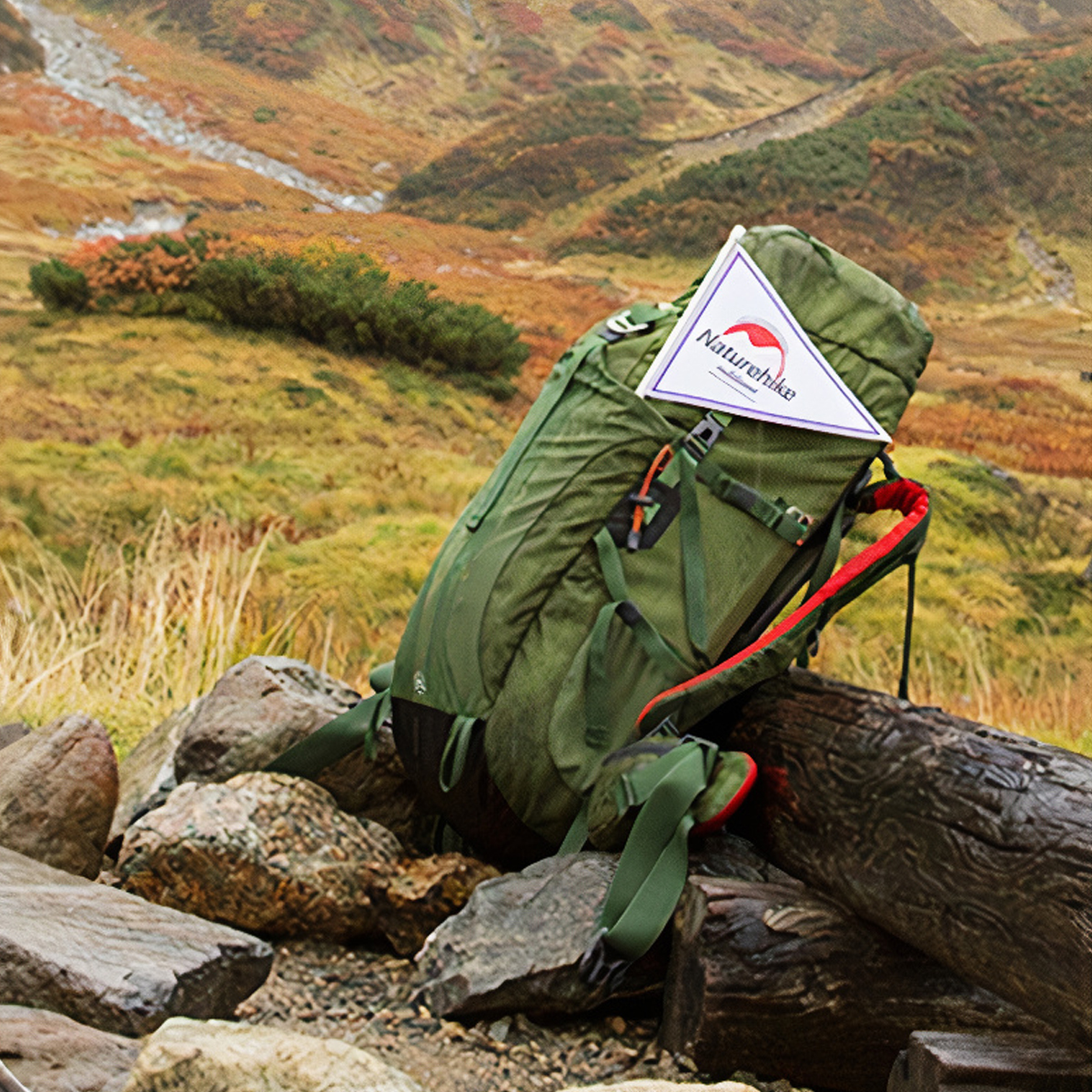 Naturehike Balo Cắm Trại - Du Lịch 65L Cao Cấp