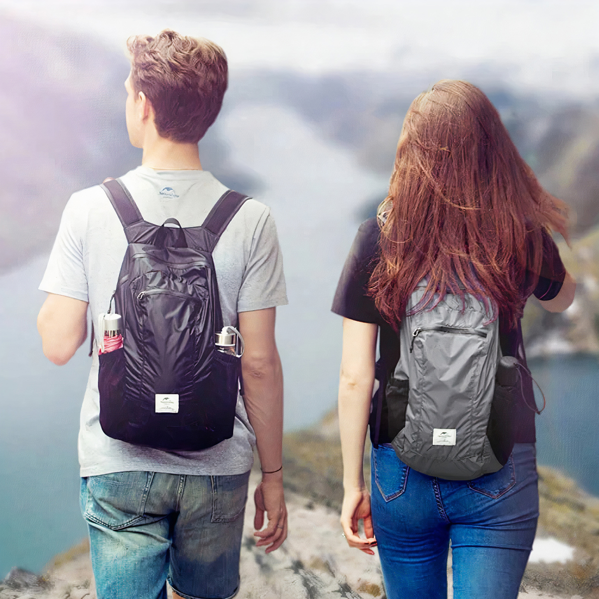 NatureHike Balo Cắm Trại - Du Lịch Chống Nước Nhỏ Gọn 18L