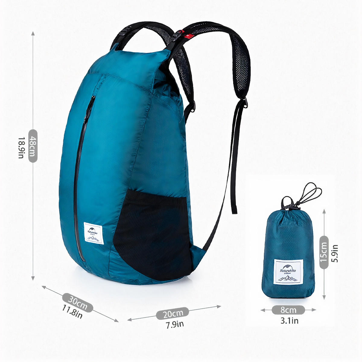 Naturehike Balo Cắm Trại Gập Gọn Dễ Sử Dụng, Dễ Mang Theo