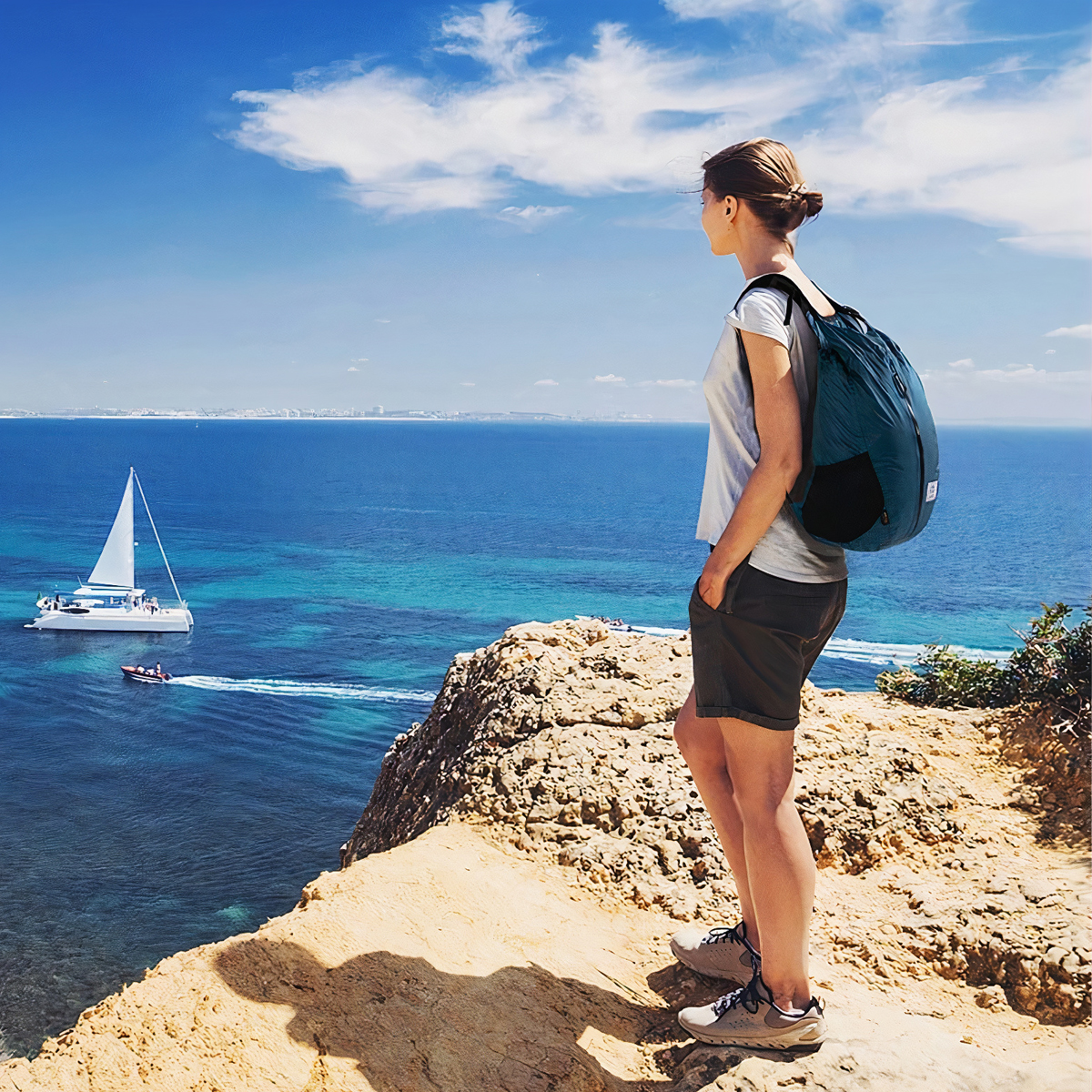 Naturehike Balo Cắm Trại Gập Gọn Dễ Sử Dụng, Dễ Mang Theo