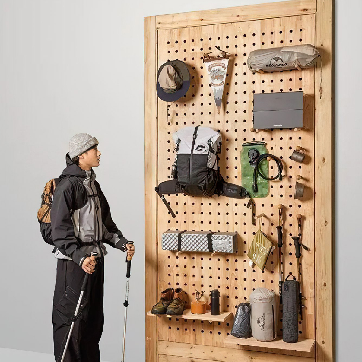 Naturehike CNK2300016 Balo Cắm Trại Ngoài Trời 30L + 5L