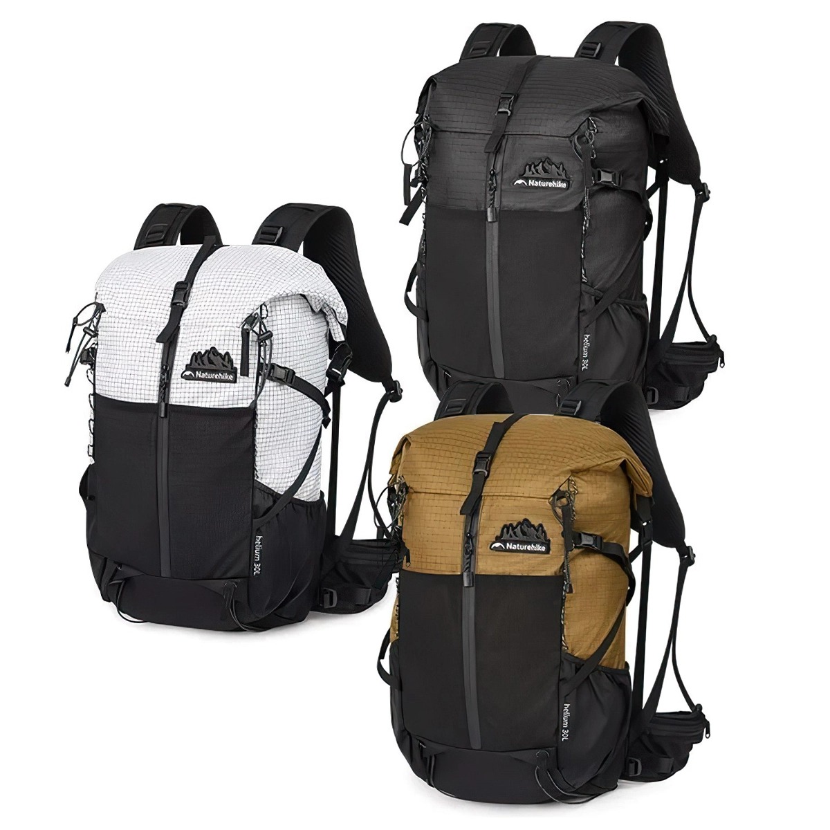 Naturehike CNK2300016 Balo Cắm Trại Ngoài Trời 30L + 5L