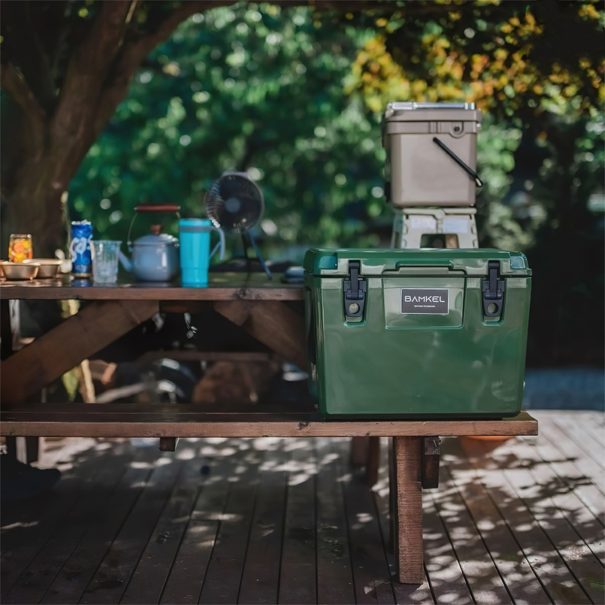 Bamkel Modern 32Qt Thùng Đá Cắm Trại