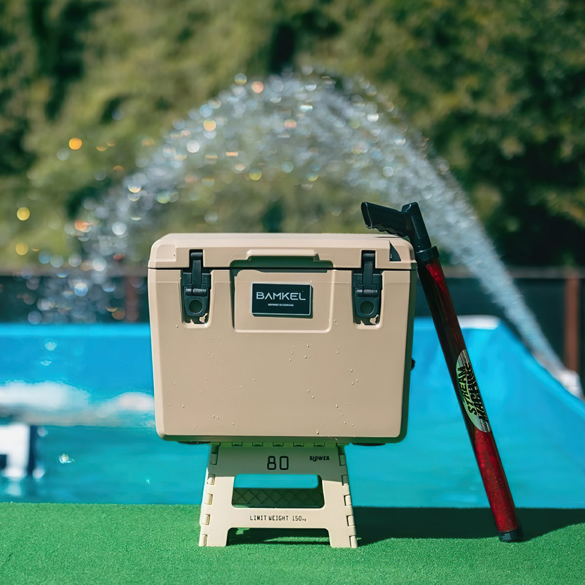 Bamkel Modern 32Qt Thùng Đá Cắm Trại