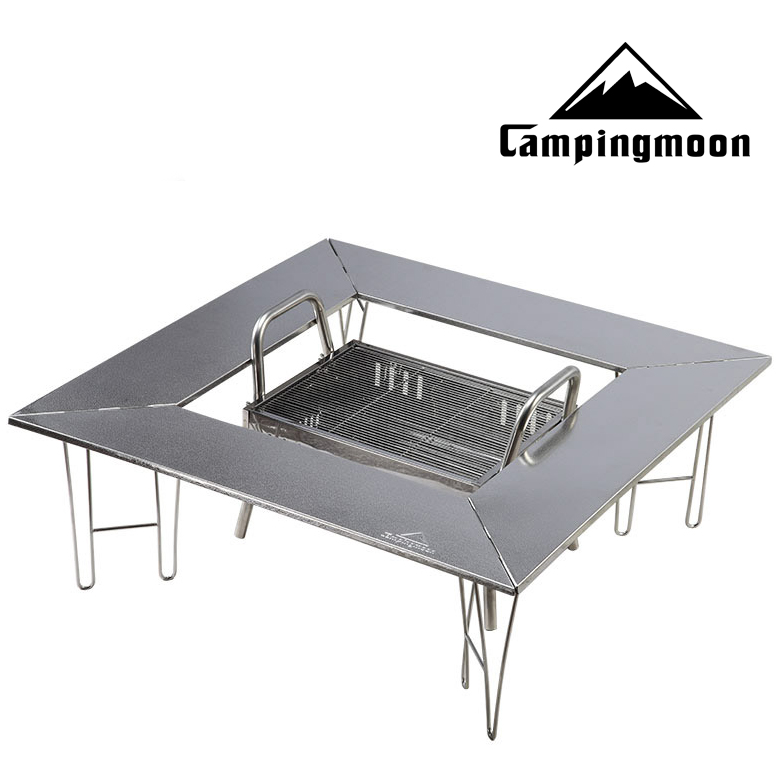 Bàn ăn dã ngoại BBQ tháo rời Campingmoon T-500