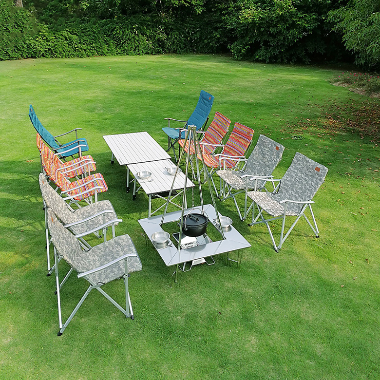 Bàn ăn dã ngoại BBQ tháo rời Campingmoon T-500