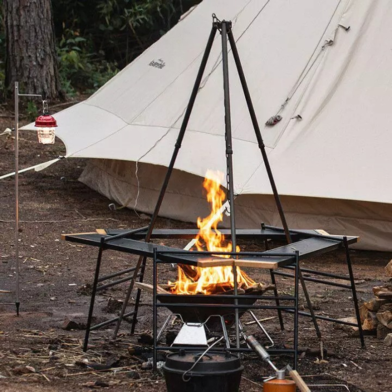 Naturehike NH20JJ012 Bàn Ăn Cắm Trại Đa Năng Tháo Rời full set Splicing Table