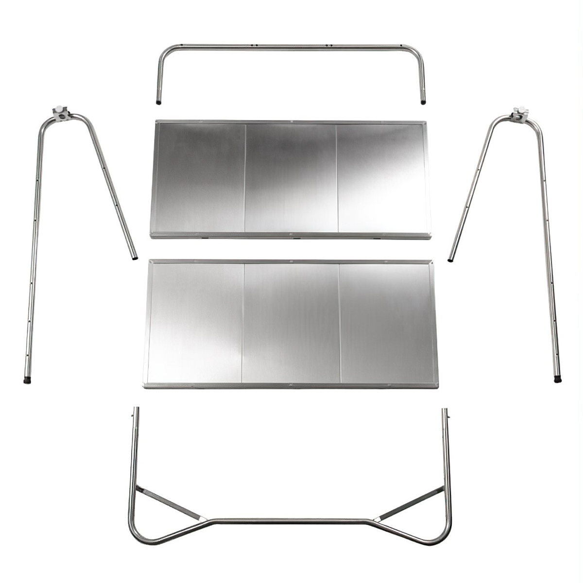 Bàn Bếp Cắm Trại Du Lịch Snowpeak Stainless Steel Kitchen Table