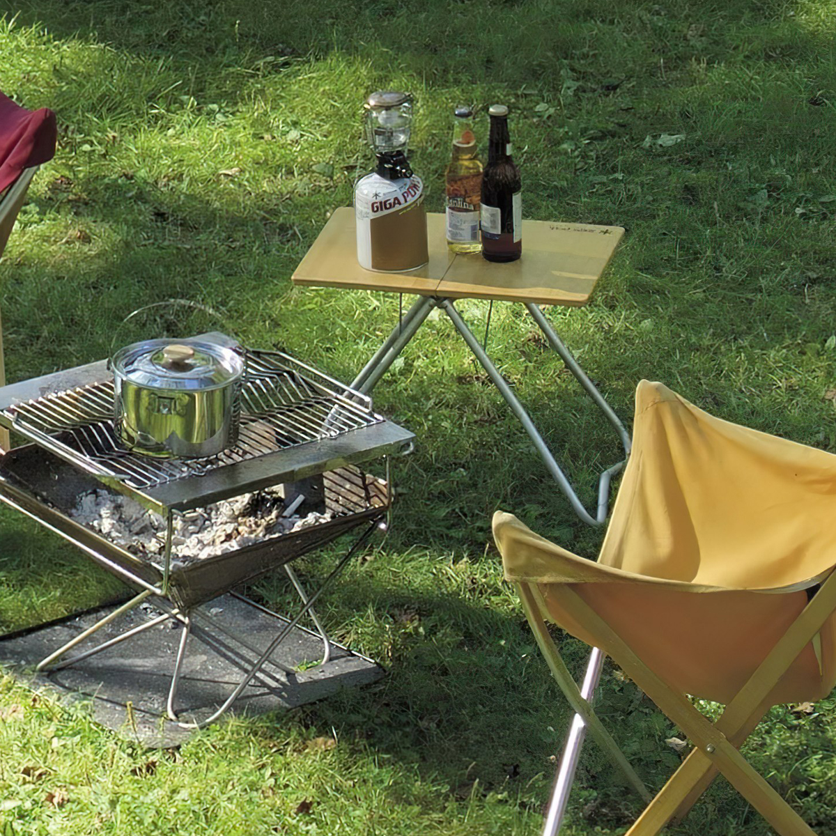 Bàn Cắm Trại Du Lịch Snowpeak My Table Bamboo