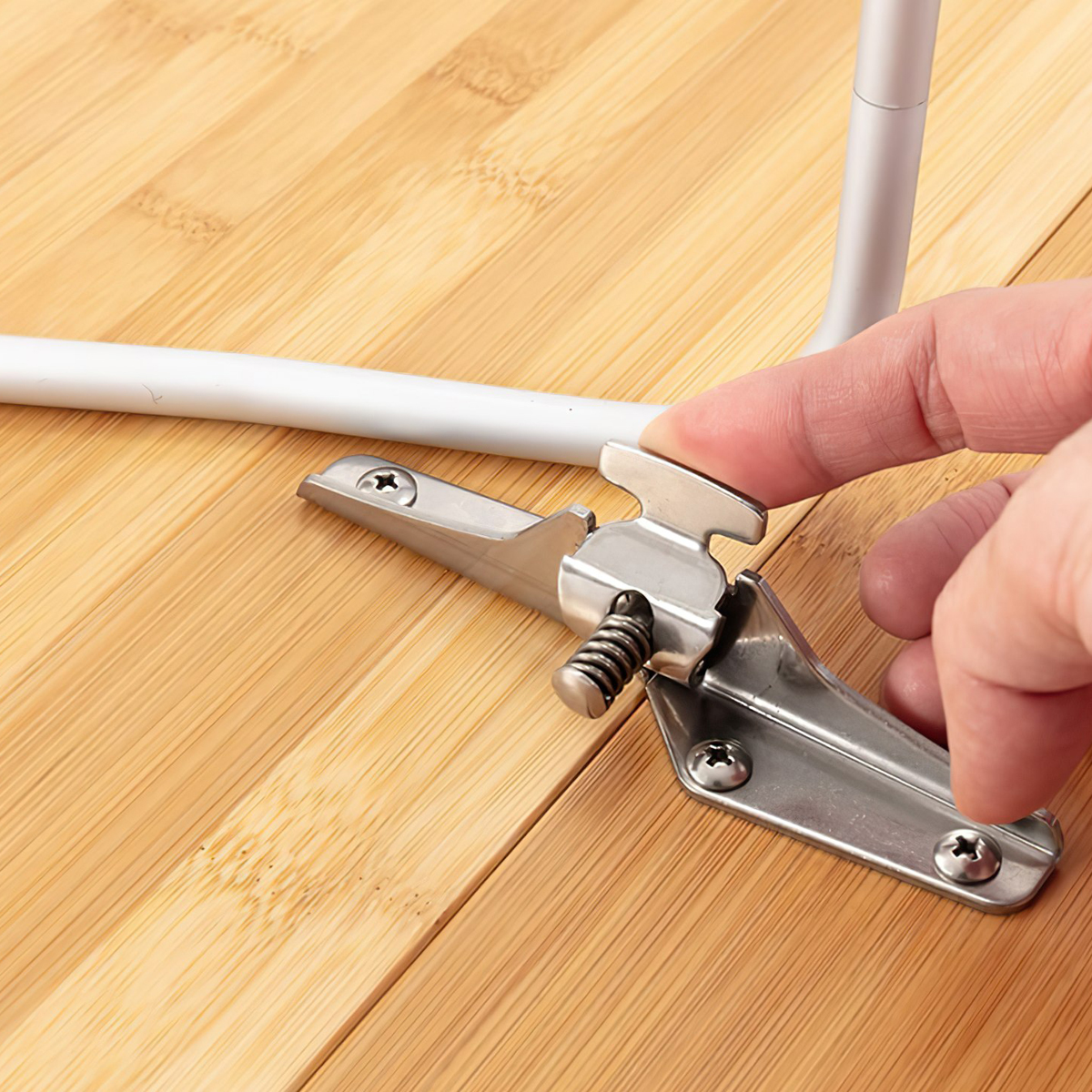 Bàn Cắm Trại Du Lịch Snowpeak One Action Chabudai Bamboo size M