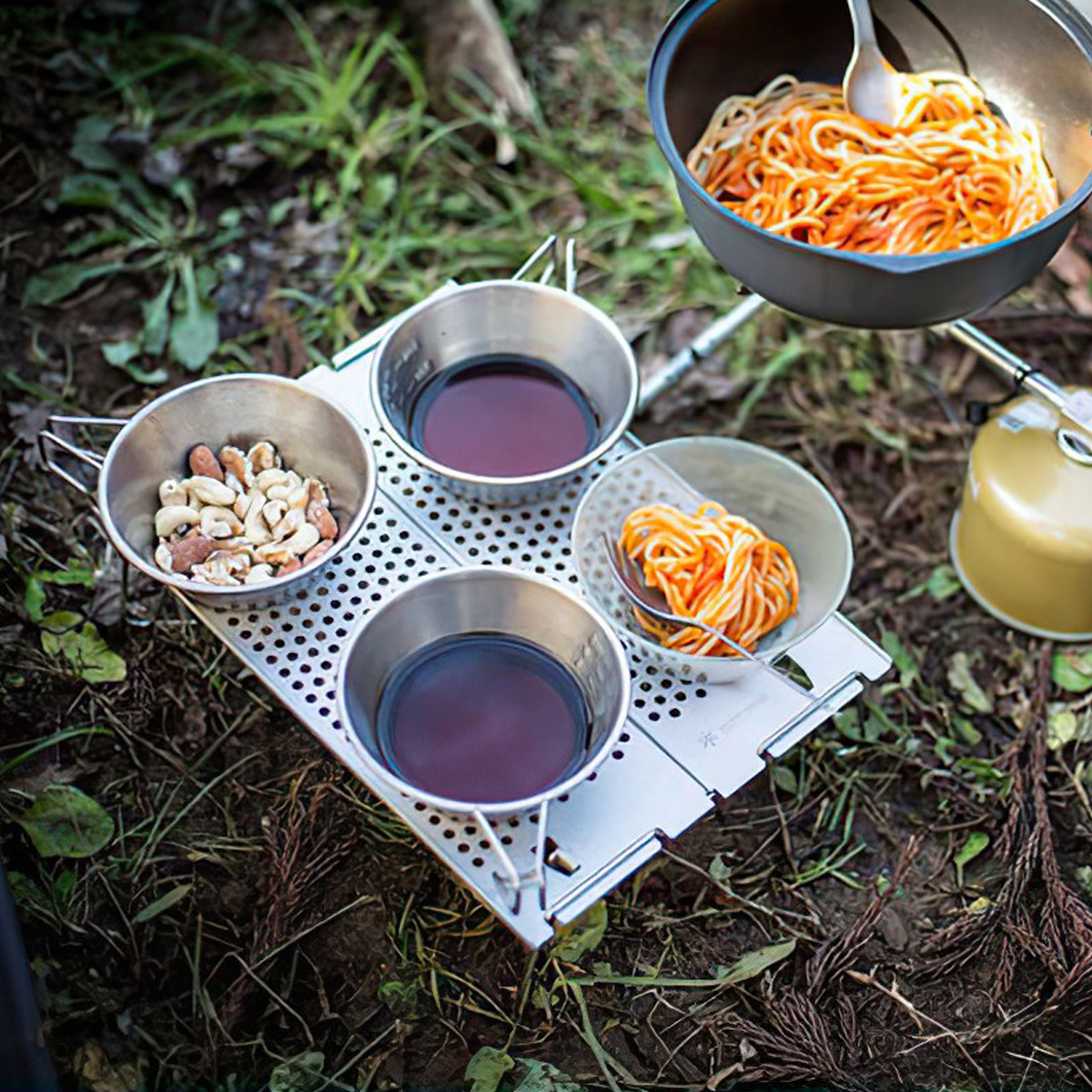 Snowpeak Ozen Solo Table Light Bàn Cắm Trại Du Lịch