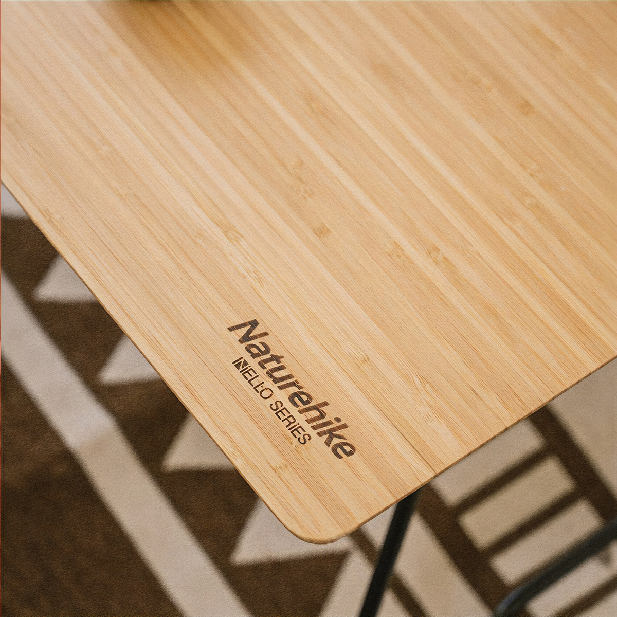 NatureHike NH22JU011 Bàn Cắm Trại Gấp Gọn Gỗ Tre Tiện Lợi