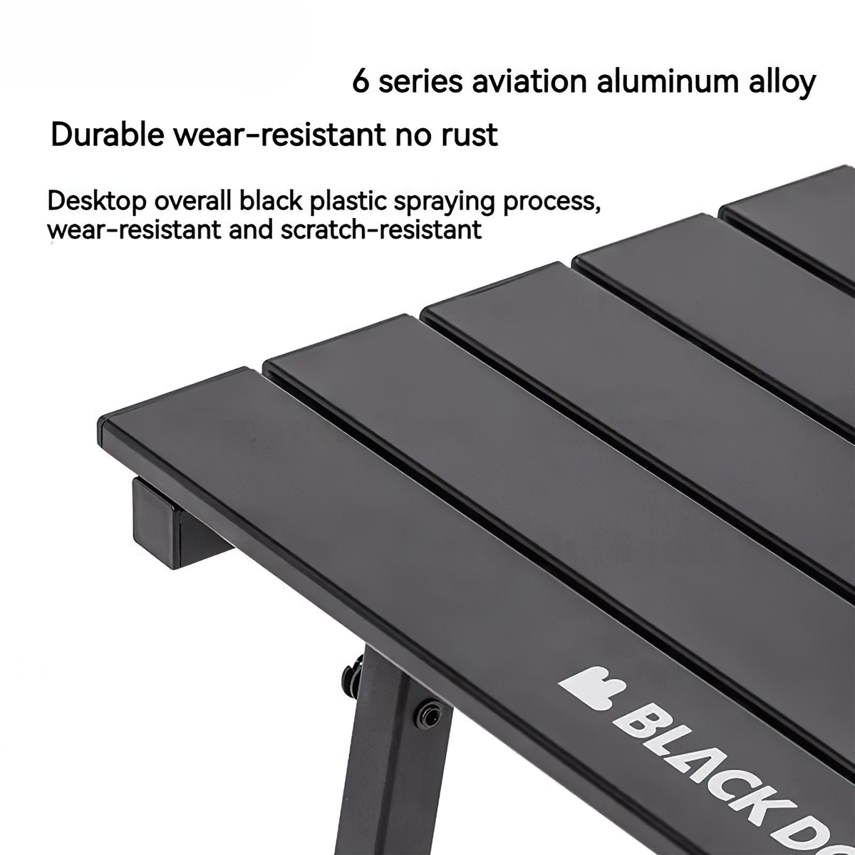 Blackdog Bàn Gấp Hợp Kim Nhôm Đa Năng Cắm Trại