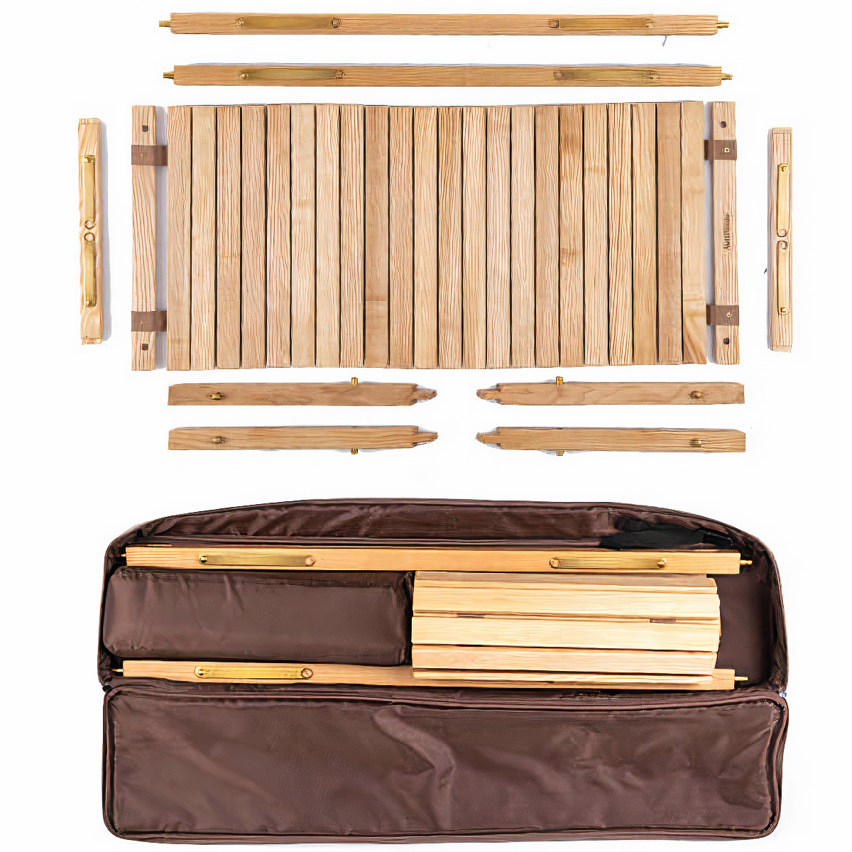 Naturehike Bàn Gỗ Dã Ngoại Gấp Gọn Mang Theo Dễ Dàng