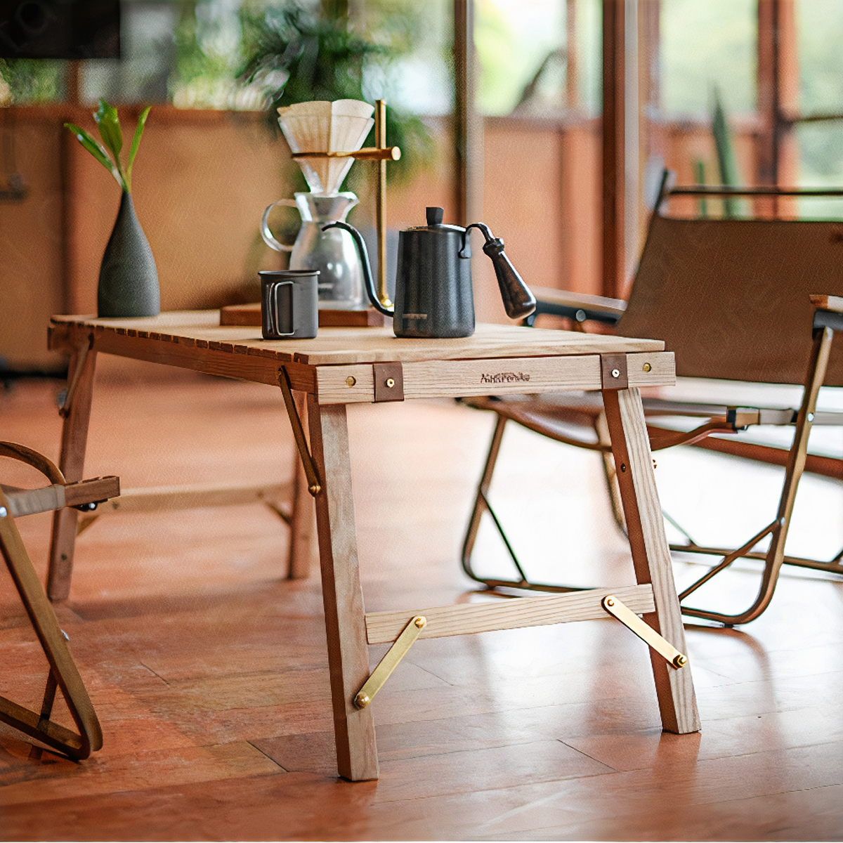 Naturehike Bàn Gỗ Dã Ngoại Gấp Gọn Mang Theo Dễ Dàng