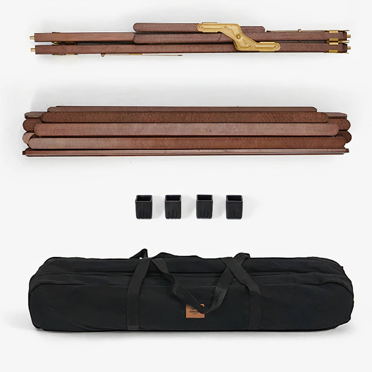 NatureHike NH21JU002 Bàn Cắm Trại Gỗ Kim Cương Cuộn Trứng