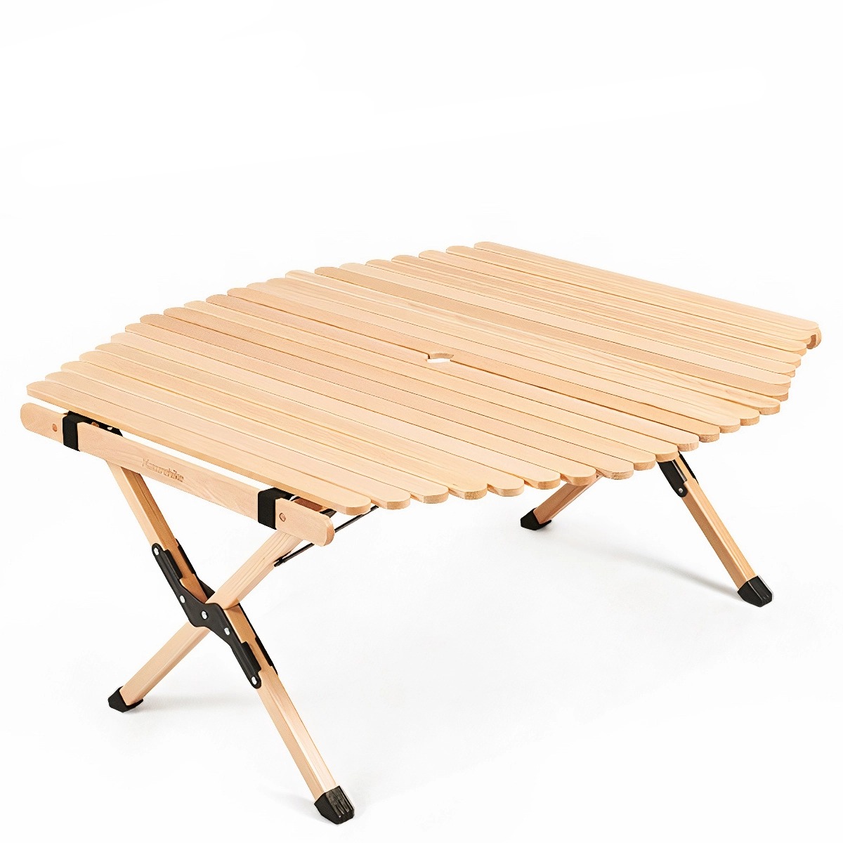 NatureHike NH21JU002 Bàn Cắm Trại Gỗ Kim Cương Cuộn Trứng