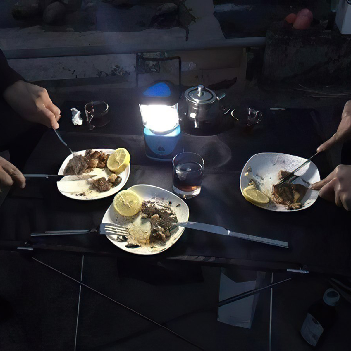 Naturehike NH20JJ020 Bàn Khung Nhôm Mặt Vải Gấp Gọn Siêu Nhẹ Dã Ngoại