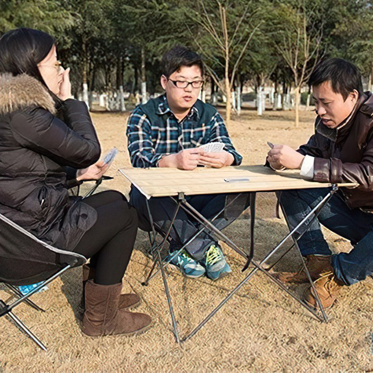 Naturehike NH20JJ020 Bàn Khung Nhôm Mặt Vải Gấp Gọn Siêu Nhẹ Dã Ngoại