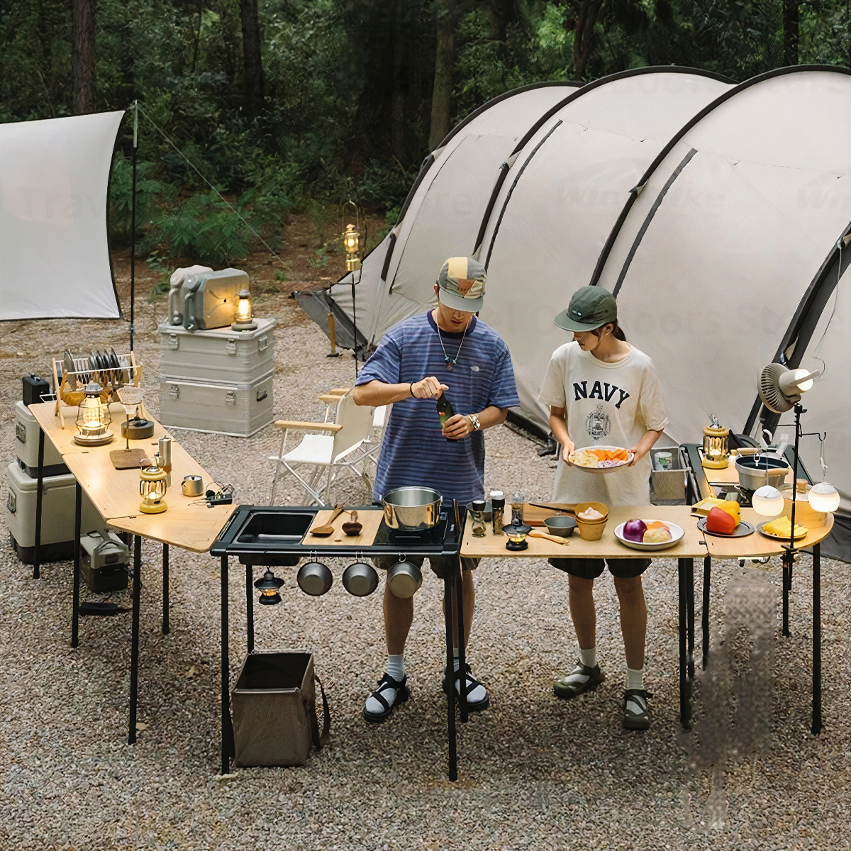 NatureHike NH22NK001 Bàn lắp ghép IGT