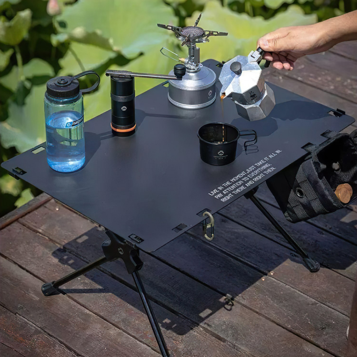 Campingmoon T-510 Bàn Nhôm Cắm Trại Đa Năng